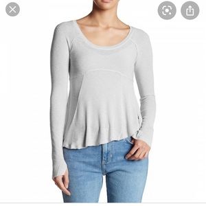 Free People Super Scoop Tee